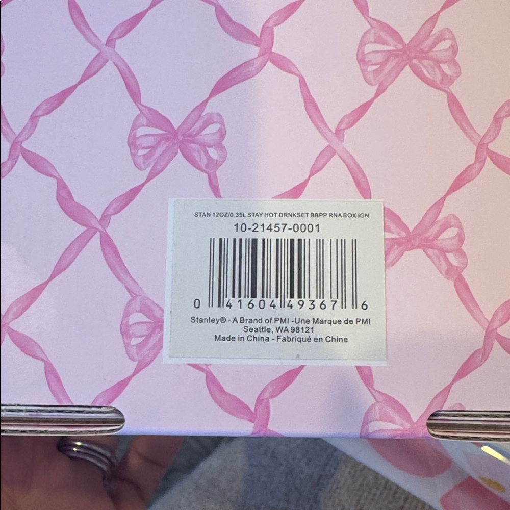 LoveShackFancy Pink Camp Mug Box - Picture 4 of 4